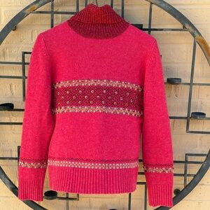 Raspberry Embellished Sweater